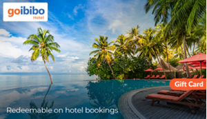 Goibibo Hotel - Rs 500 E-Gift Voucher